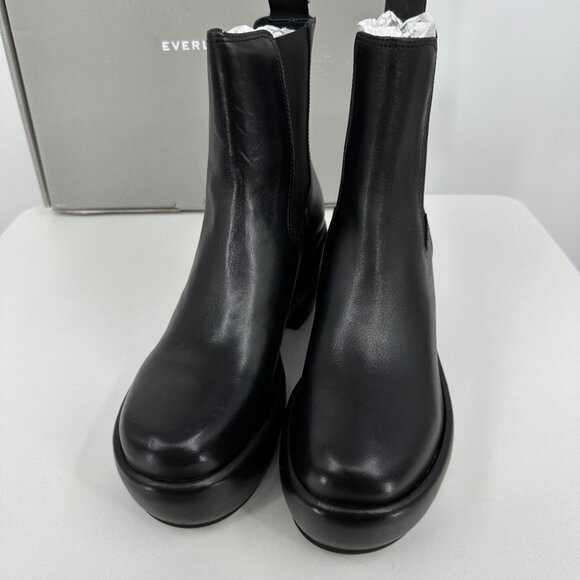 Everlane The Puffa Boot in Black size 10 Chelsea Ankle 3.25" Chunky Platform - Picture 3 of 10